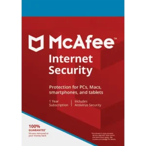 McAfee Internet Security – 1-Year / 3-Device