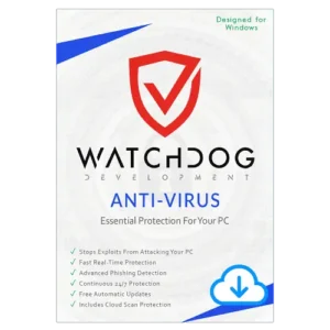 Watchdog Anti-Virus – 2-Year / 5-PC