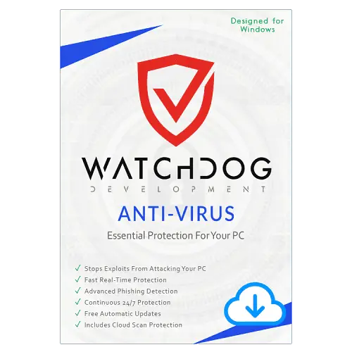Watchdog Anti-Virus – 3-Year / 5-PC